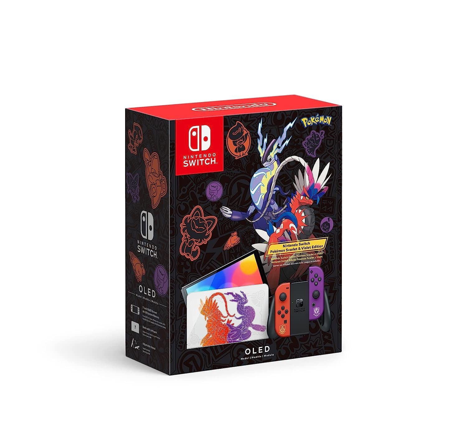 Nintendo Switch（有機ELモデル） スカーレット・バイオレット