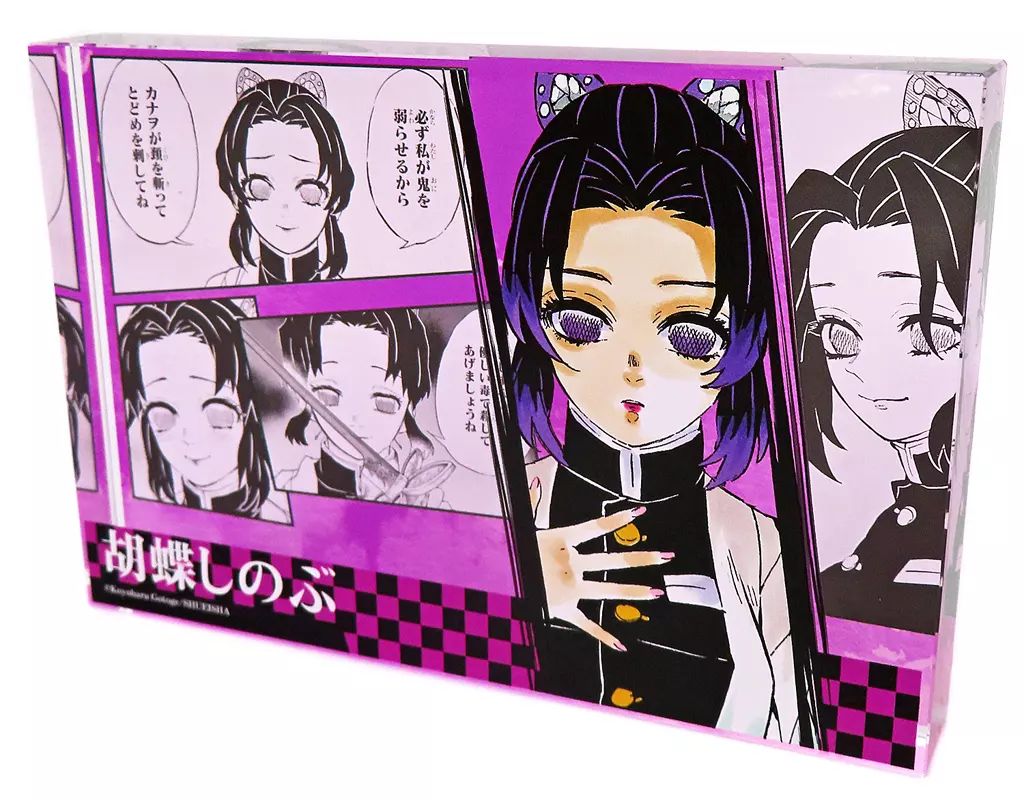 鬼滅の刃 鬼滅 胡蝶しのぶ しのぶ アクリルブロック HEROES 鬼滅の刃