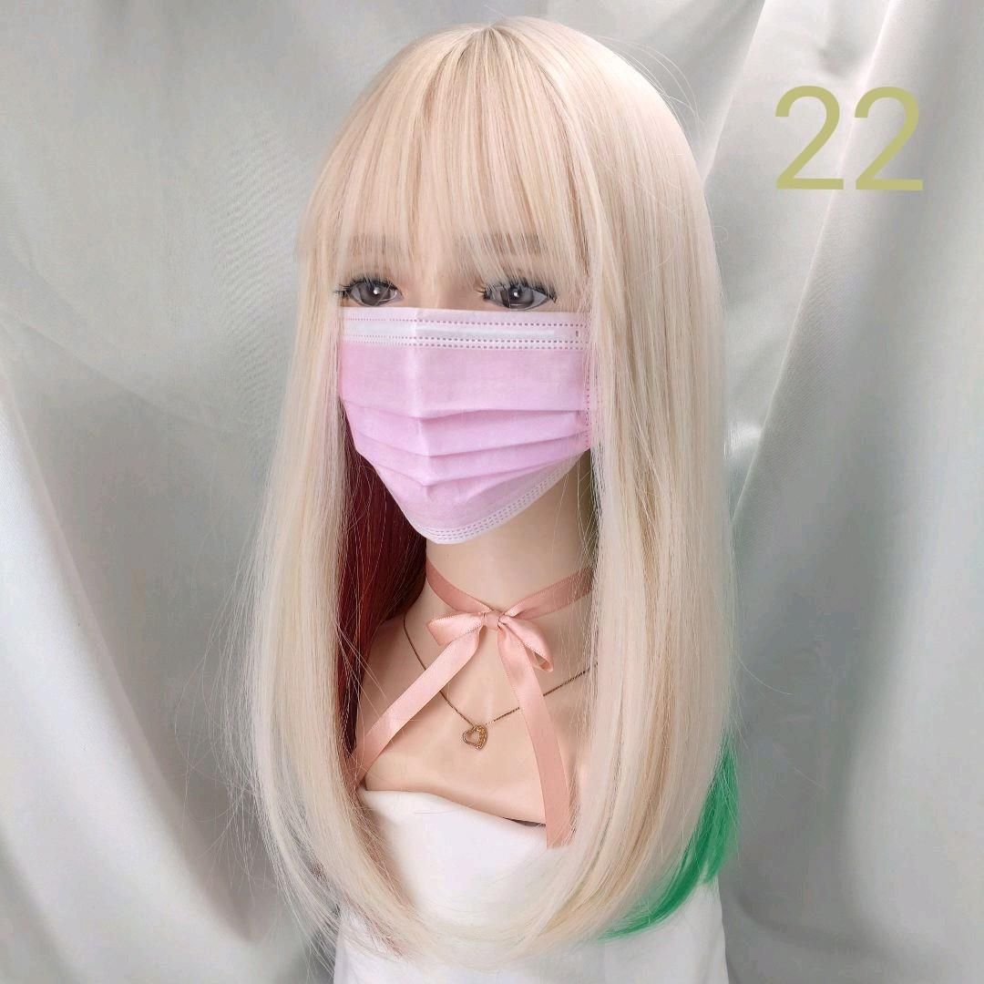 22 COCOloliwig ウィッグ ゴスロリ ロリータ コスプレ ハロウィン