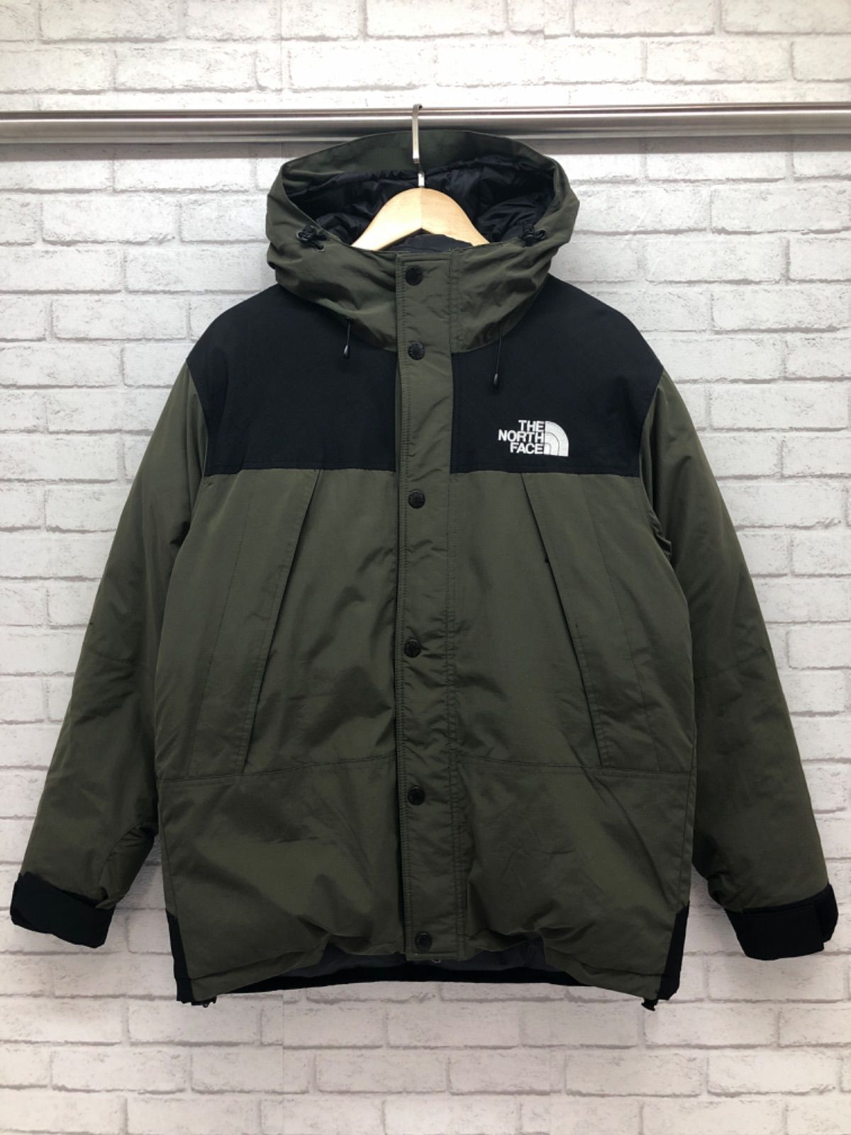 The North Face ザ ノースフェイス Mountain Down Jacket マウンテンダウンジャケット ND91930 XLサイズ  カーキ - メルカリ