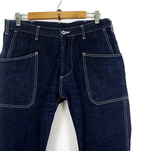 尾道デニムプロジェクト ONOMICHI DENIM PROJECT DLS-ODP001 デニムパンツ ジーンズ ワークパンツ L インディゴブルー  美品 レア 希少 - メルカリ