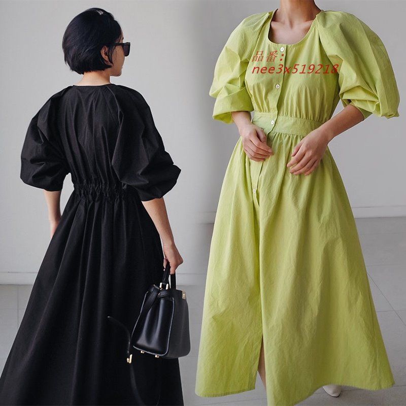 ワンピース レディース リネンワンピ 半袖 ロング丈 Aライン 体型カバー 無地 ロングシャツ 着痩せ ワンピ シャツワンピース フ春夏 nee3x519218
