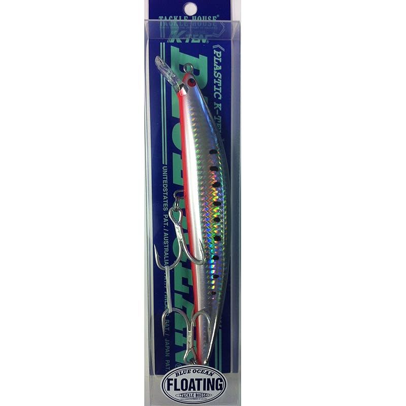 タックルハウス(TackleHouse) ミノー K-TEN ブルーオーシャン BKF 175mm 48g イワシ/レッドベリー #112 BKF175 ルアー 0