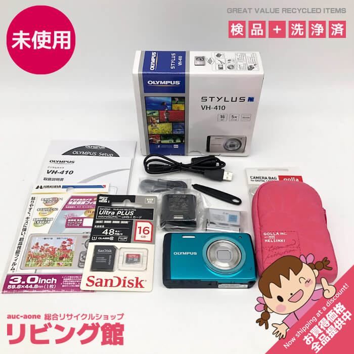 ss7639 【未使用品】 オリンパス デジタルカメラ VH-410 ブルー 