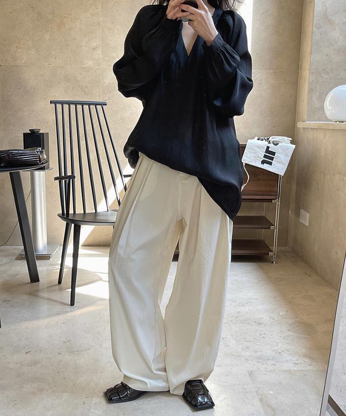 トップス レイヤード