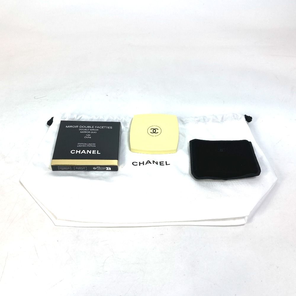 専用　美品　CHANEL ミラー　イエロー　シャネル　鏡 楽天市場】【特別限定品】CHANEL 129 OVNIMIROIR DOUBLE