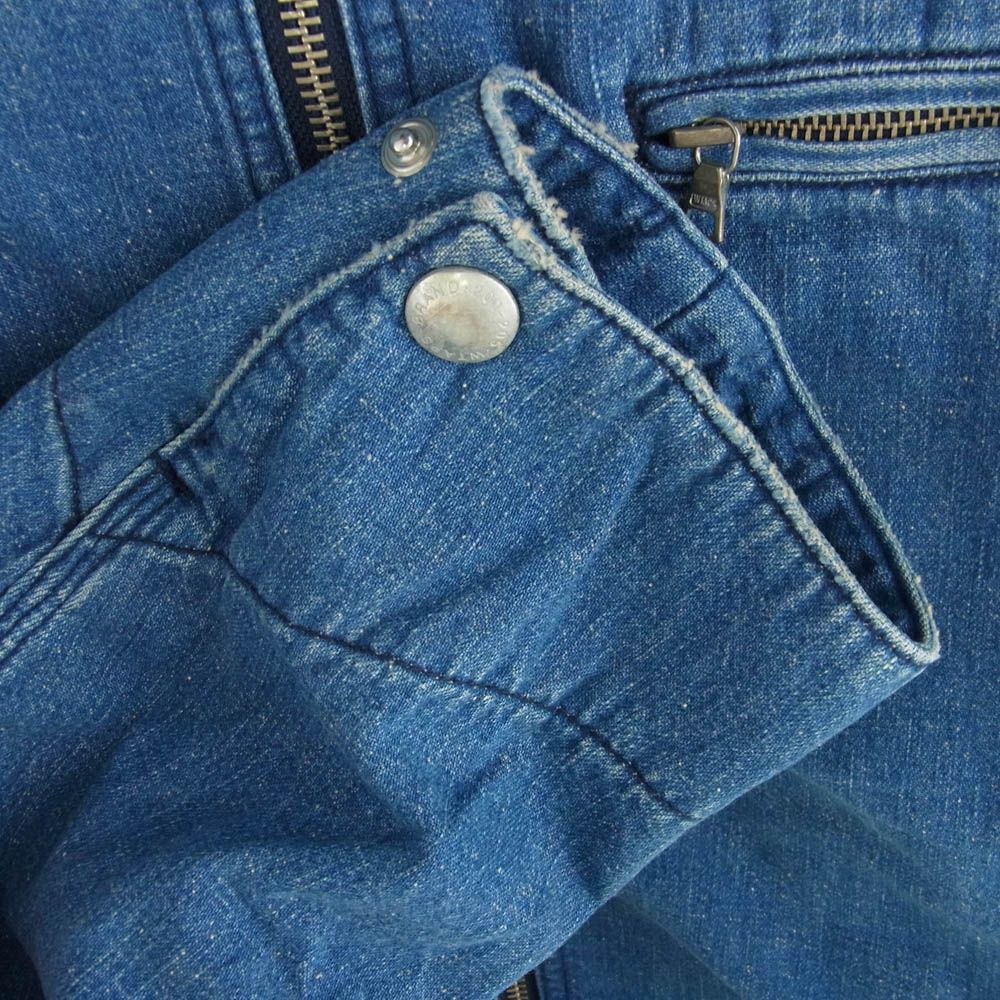 WTAPS ダブルタップス 19SS 191WVDT-JKM01 ACE JACKET INDIGO エース