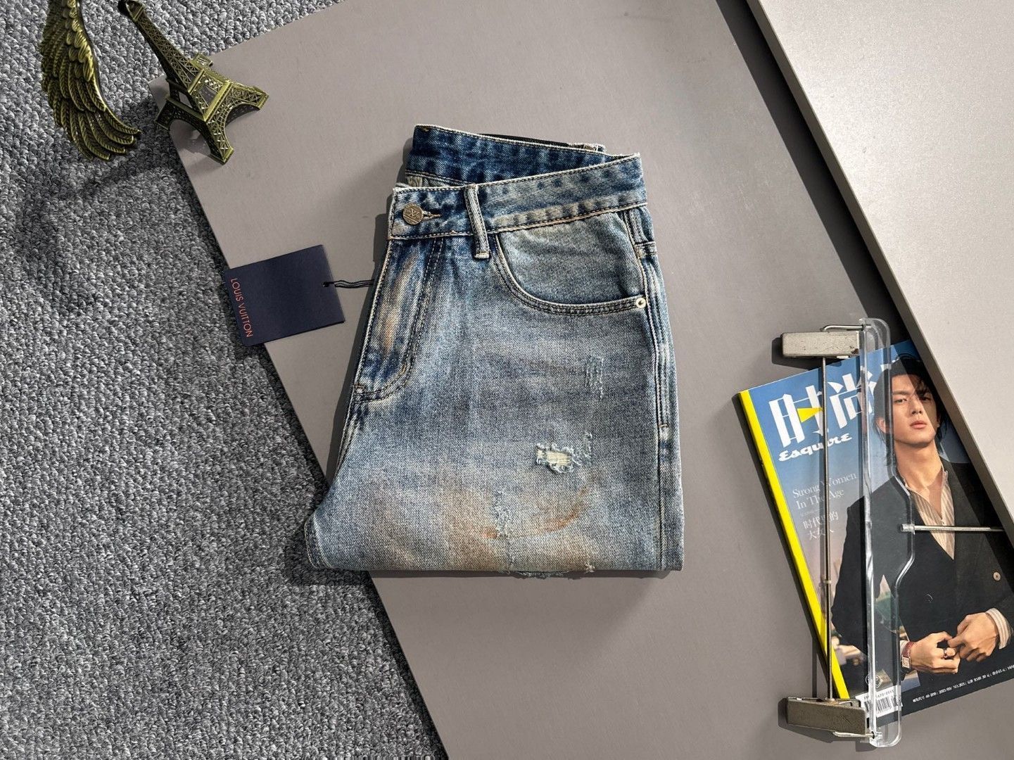 今日 LV 2025SS デニムジーンズ ショートパンツ