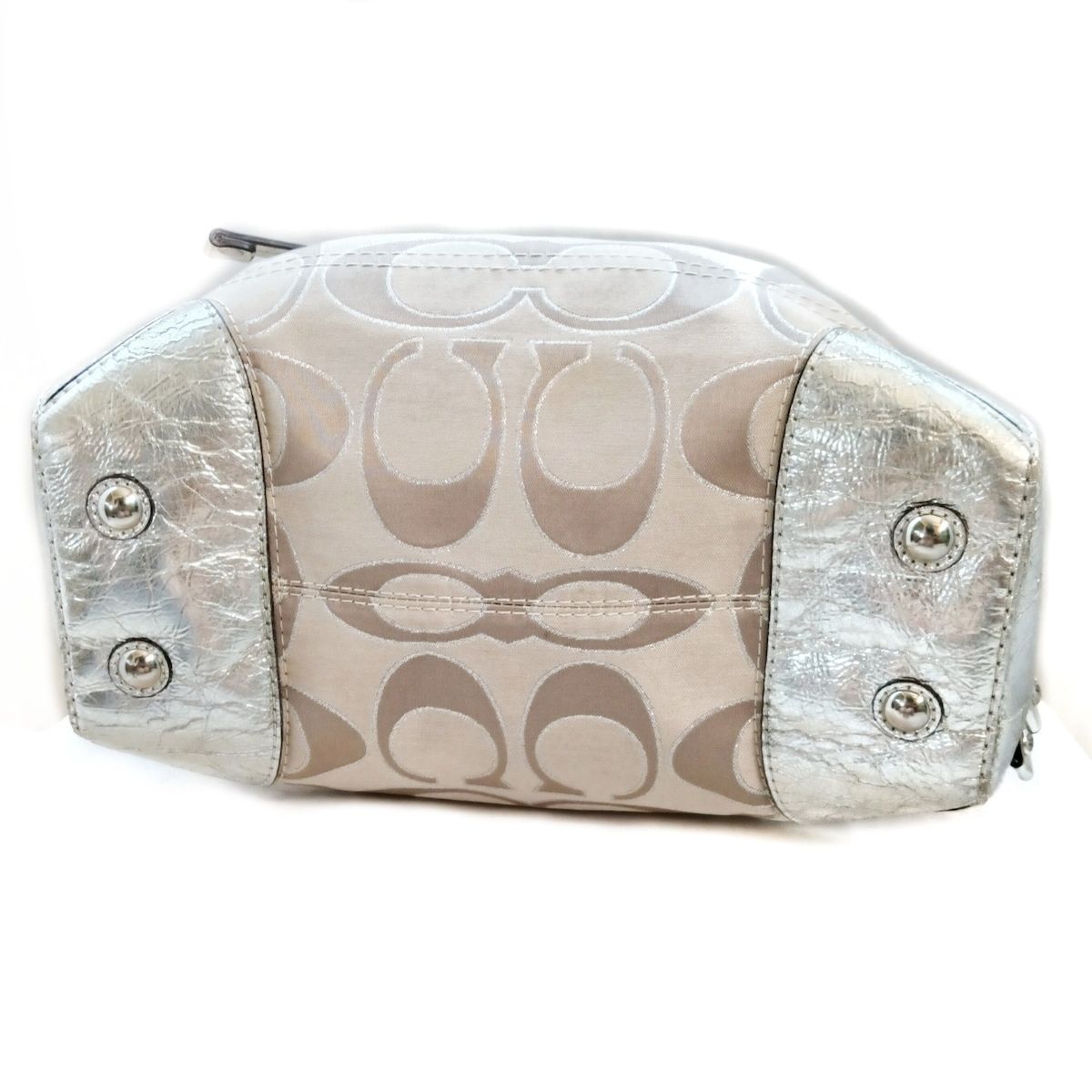 COACH(コーチ) トートバッグ美品 ペイトンシグネチャーサテン