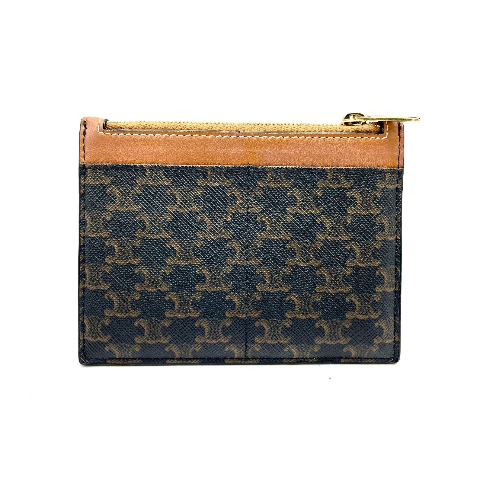 美品✨CELINE✨セリーヌ✨マカダム✨コインケース✨トリオンフ✨レディース✨ 273】極美品 CELINE/セリーヌ トリオンフ マカダム柄 ブランド