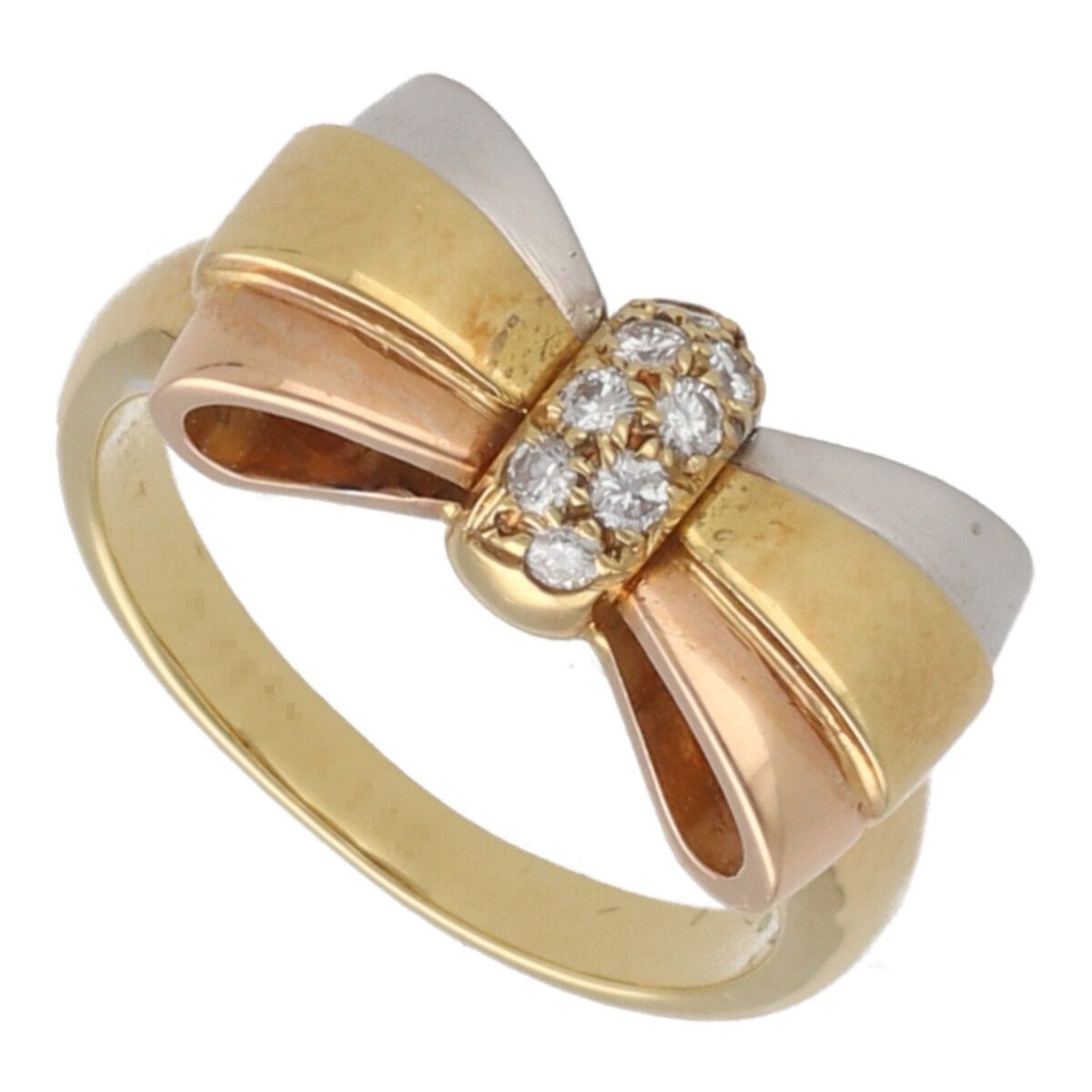 中古】 Van Cleef & Arpels ヴァンクリーフ&アーペル リボン