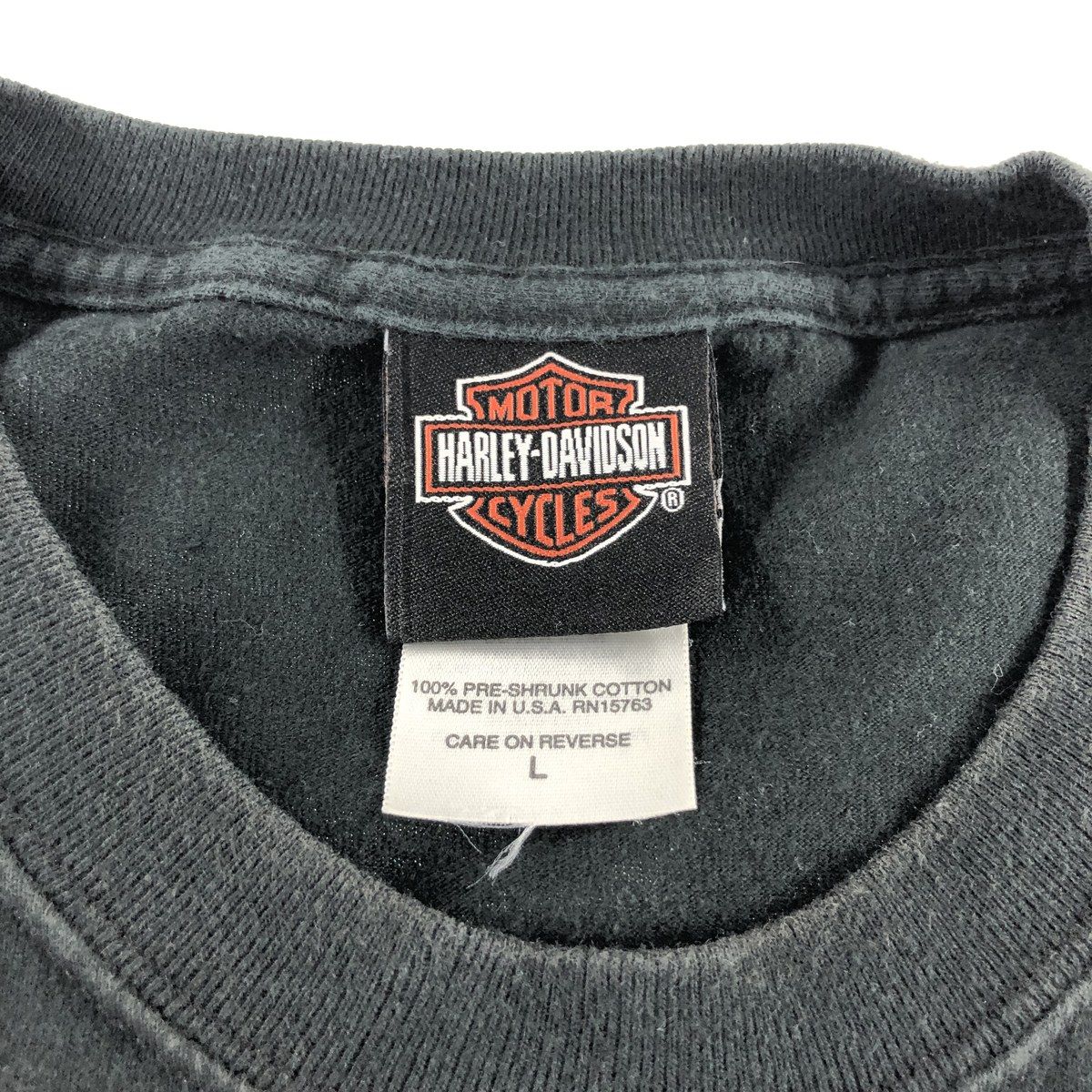 古着 00年代 ハーレーダビッドソン Harley-Davidson ドクロ柄 スカル柄  