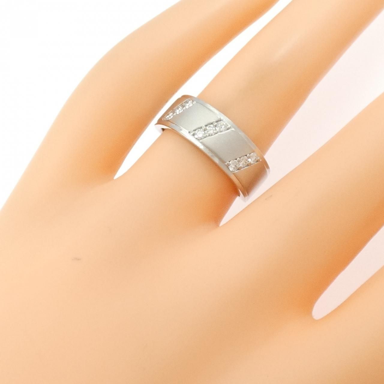 PT950 ダイヤモンド リング 0.18CT - メルカリ