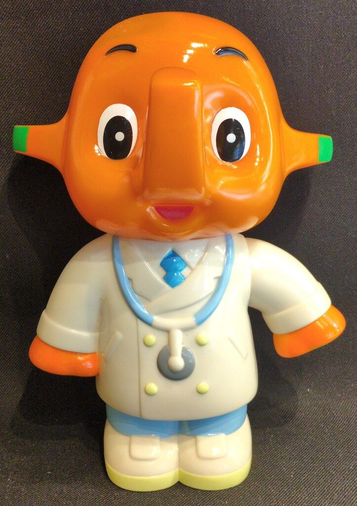 SATO製薬　ドクターさとちゃん　バンク　高さ30センチ　新品箱付き 佐藤製薬 30CMコインバンク NEWドクターサトちゃん/水色箱