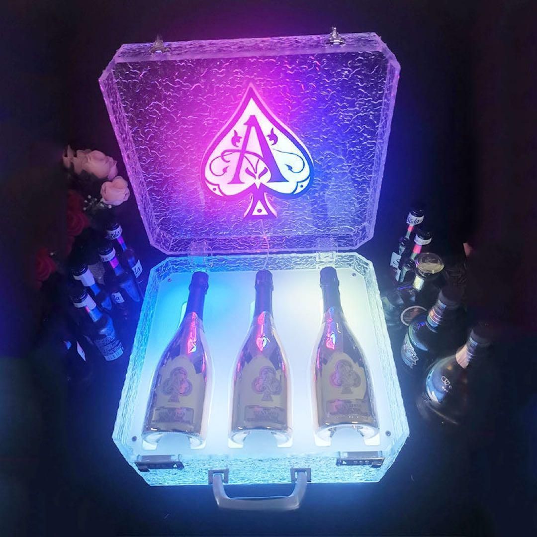 アルマンド ディスプレイ台 LEDライト ハート アタッシュケース