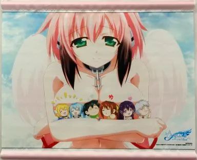 中古】タペストリー イカロス＆ちびキャラ集合 描き下ろしB3 