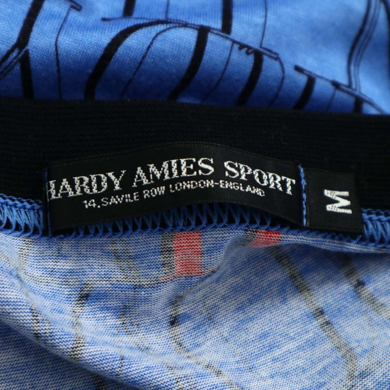 HARDY AMIES SPORT ハーディエイミス 春夏☆ ロゴ 総柄 半袖 T