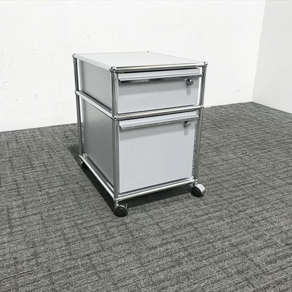 USMハラー インサイドワゴン 2段 シルバー USM Haller