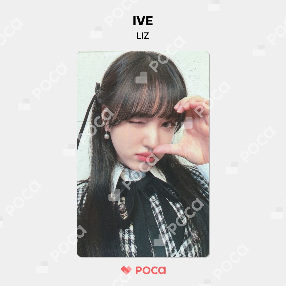 IVE 1st Album Photo Card リズ トレカ 1枚 IVE リズ トレカ IVE THE 1ST WORLD TOUR <SHOW WHAT I HAVE