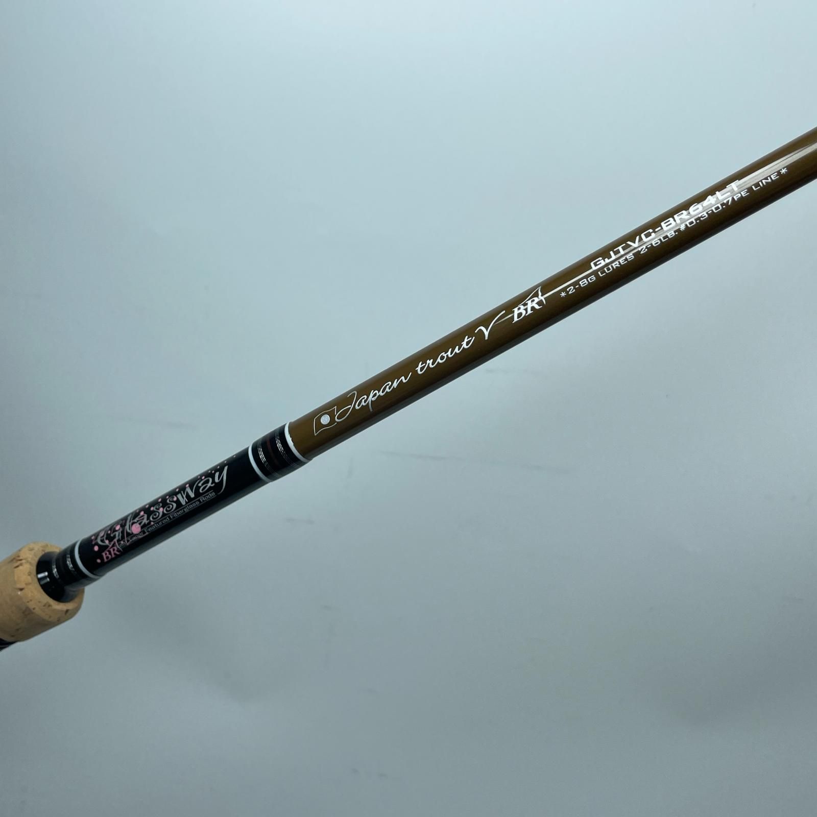 ロッド TAPER &amp; SHAPE Glassway Japan trout V-BR GJTVC-BR64LT s-l400.jpg