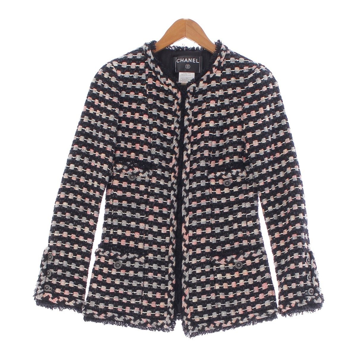 CHANEL ツイード セットアップ 美品・希少】CHANEL・シャネル・セットアップ・ツイード・ココ