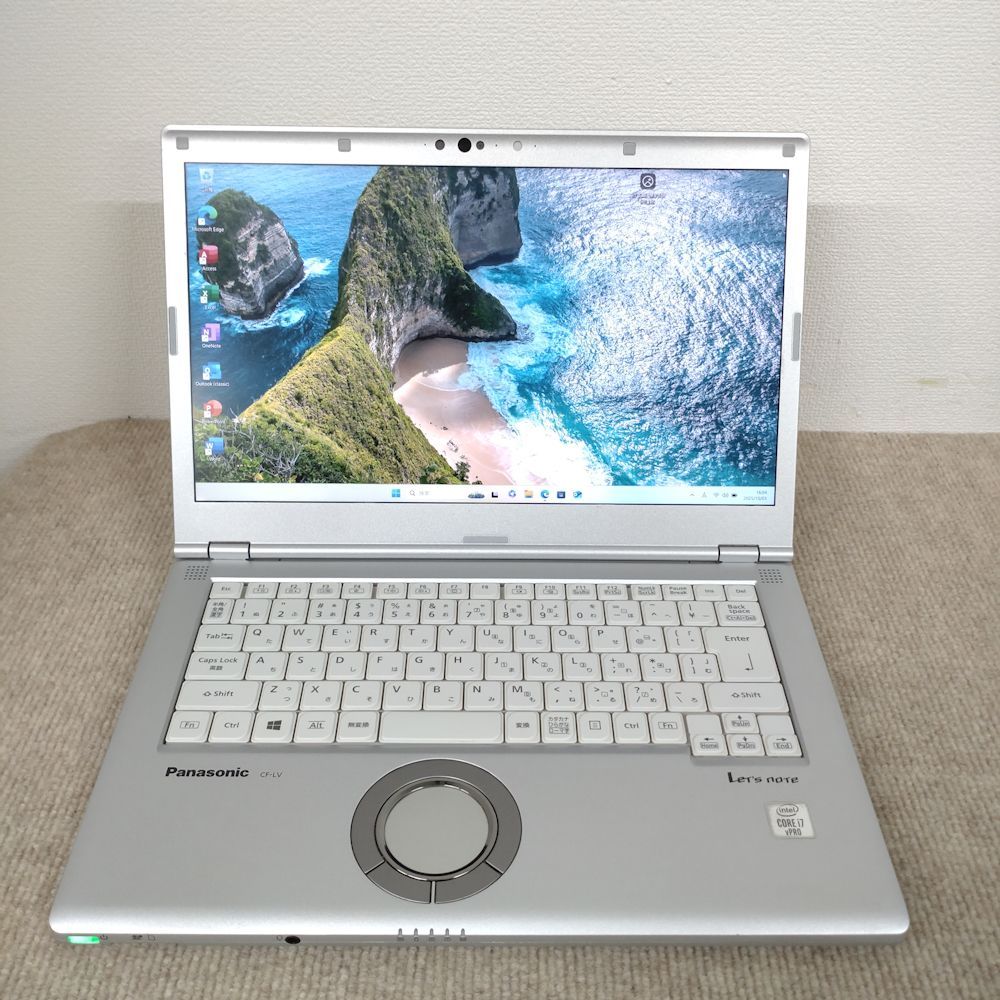 Windowsノート本体 Panasonic CF-LV9 i7-10810U 16GB 512GB Let's note ノートPC CF-LV9 レッツノート i7-10810U/メモリ16GB/SSD