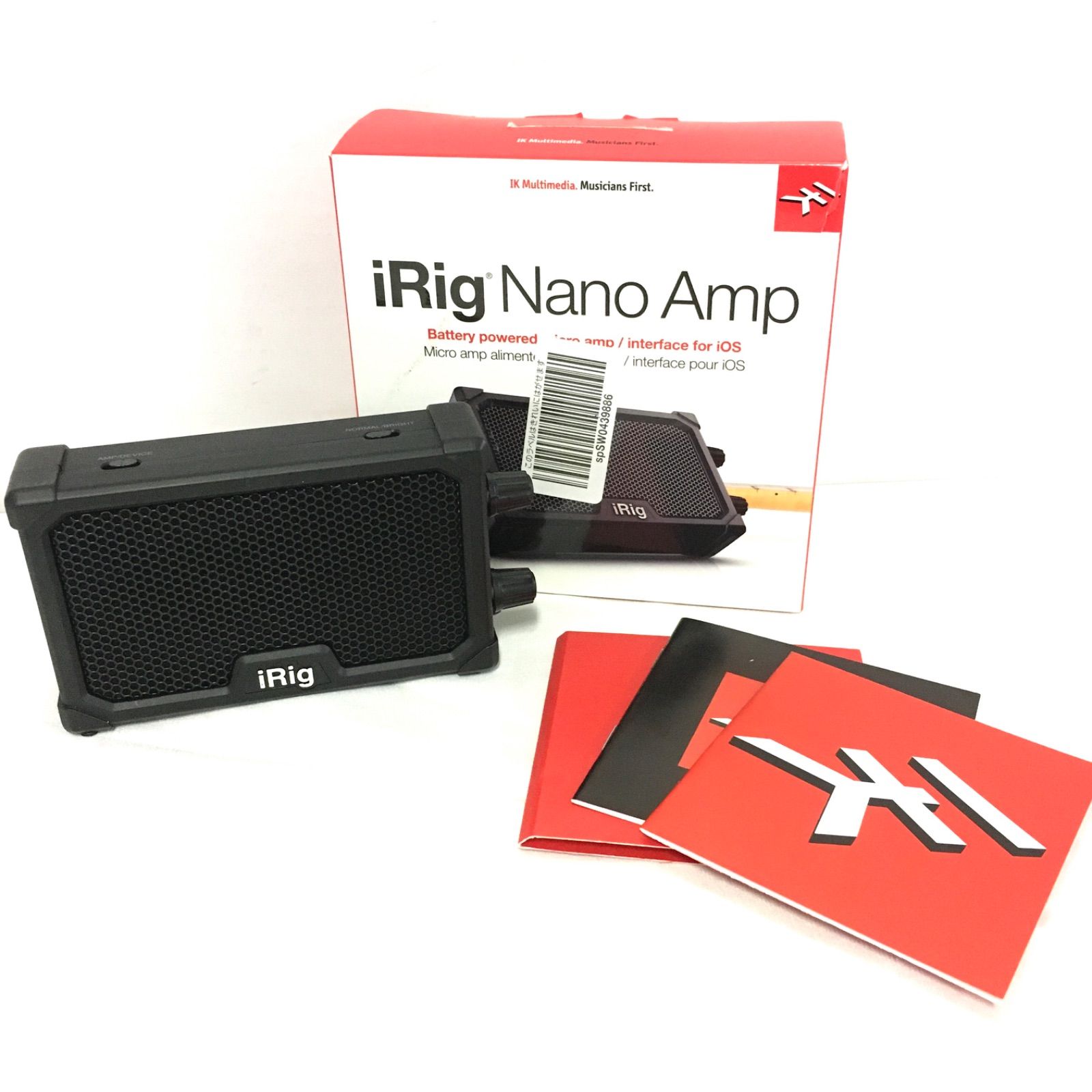 IK Multimedia iRig Nano Amp 超小型ギターアンプ+iRig