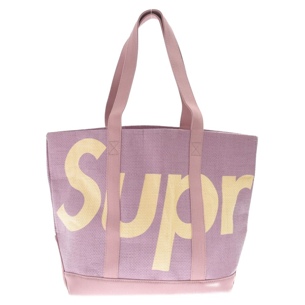SUPREME (シュプリーム) 20ss Raffia Tote Bag ラフィアトートバッグ 