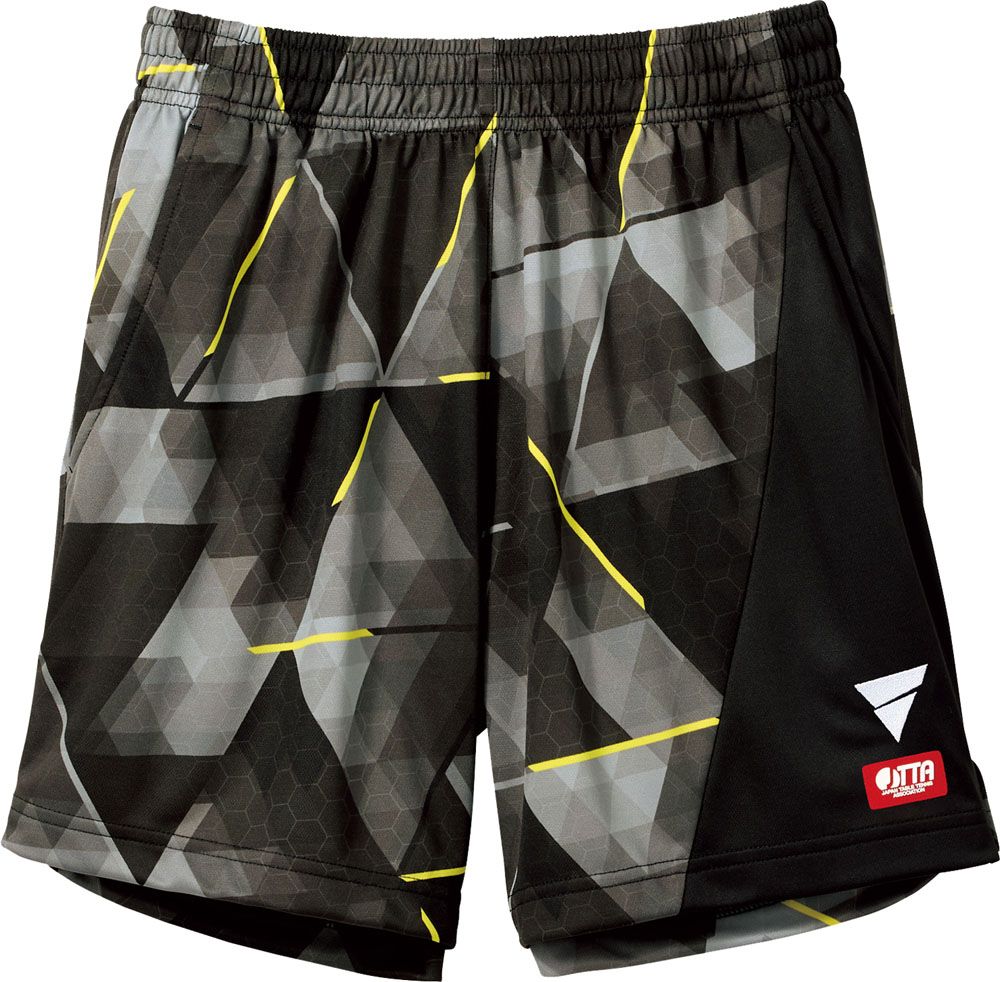 ヴィクタス VICTAS 卓球 V-NGP406 ゲームパンツ ショートパンツ ハーフパンツ 吸汗速乾 日本卓球協会公認 2024年度 男子日本代表モデル 練習 大会 試合 メンズ レディース  522303 1000 ブラック