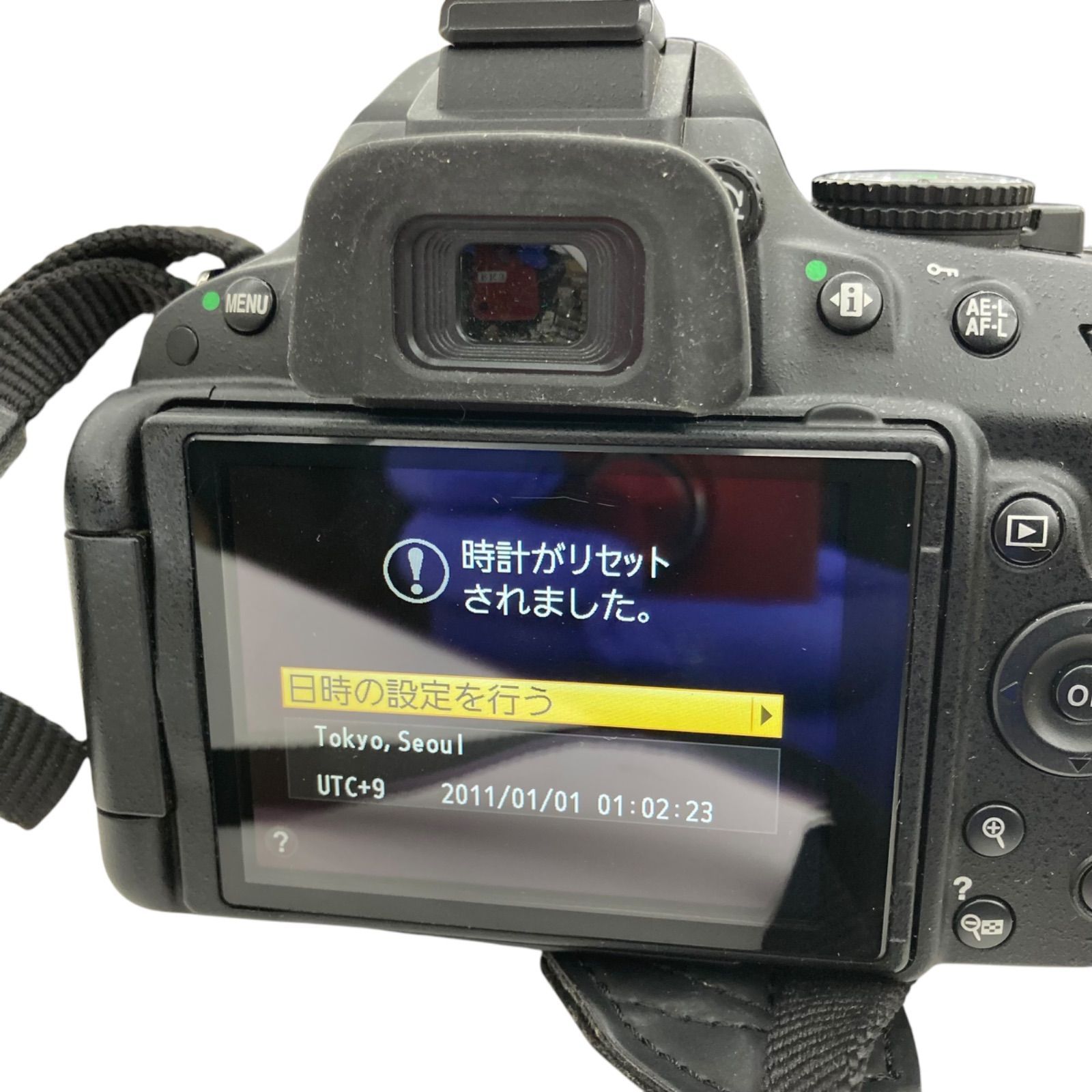 186000 現状品 Nikon ニコン デジタル一眼 D5000 ブラック - メルカリ