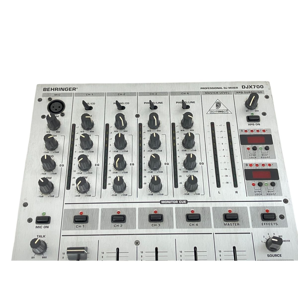 BEHRINGER ベリンガー DJX700 5チャンネル DJミキサー 音響機器