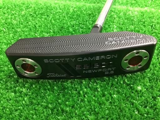 タイトリスト SCOTTY CAMERON select NEWPORT 2.6 34インチ パター PT スチール フレックスその他 メンズ 男性用 右利き 右用 Cランク ゴルフクラブ