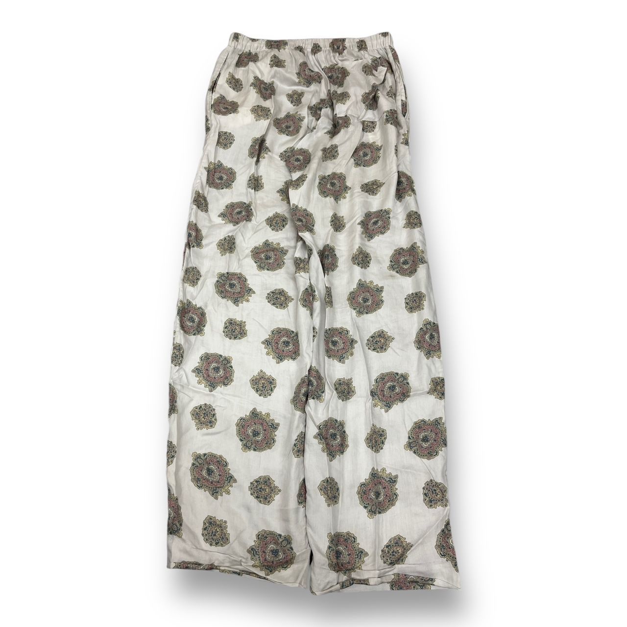 定価34100円 UNUSED 23SS Emblem pattern easy slacks エンブレム 