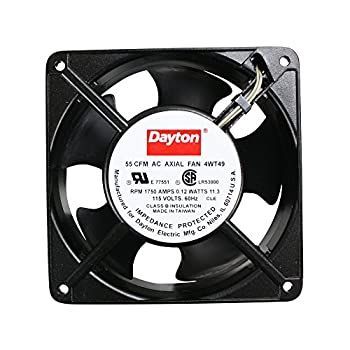 Dayton 4WT49 Fan Axial 55 CFM 115 V by Dayton