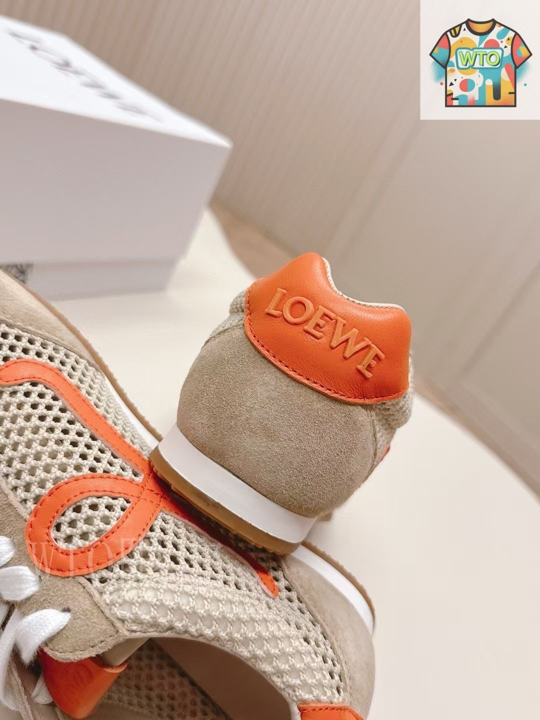 Loewe ロエベ メッシュ スニーカー04-JP70 - メルカリ