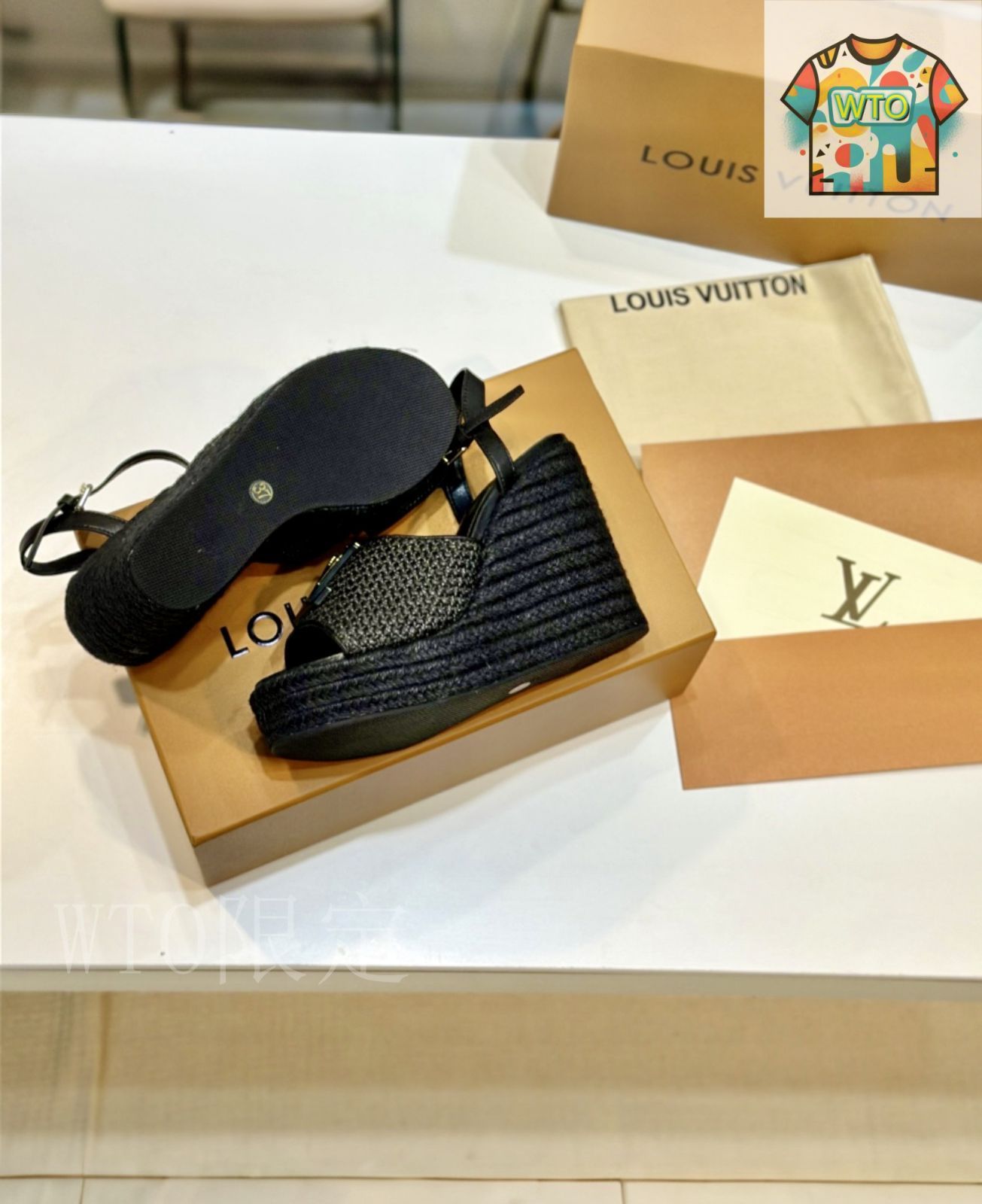 【オシャレ可愛い♪】ルイヴィトン★サンダル Louis Vuitton ルイ・ヴィトン サンセット コンフォート
