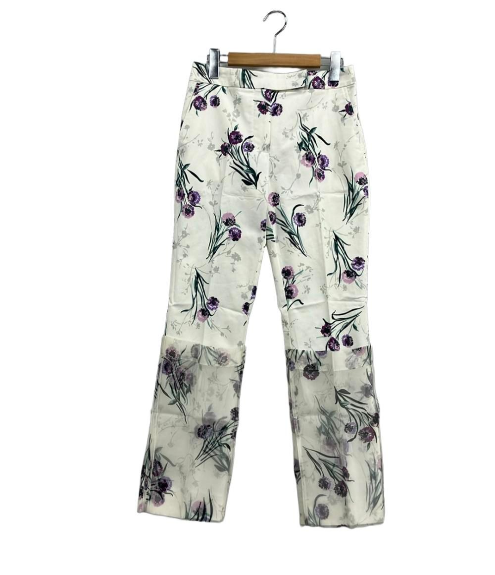 マックスマーラ スラックス 花柄 レディース SIZE 40 M MAX MARA