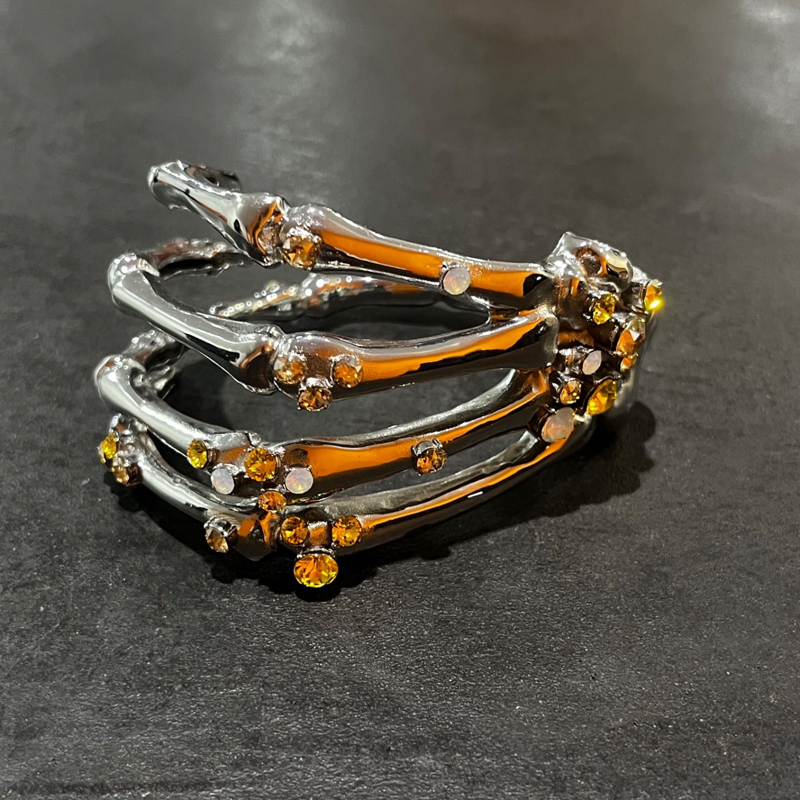 Navajo Jennifer Curtis スタンプワーク バングル Navajo Jennifer