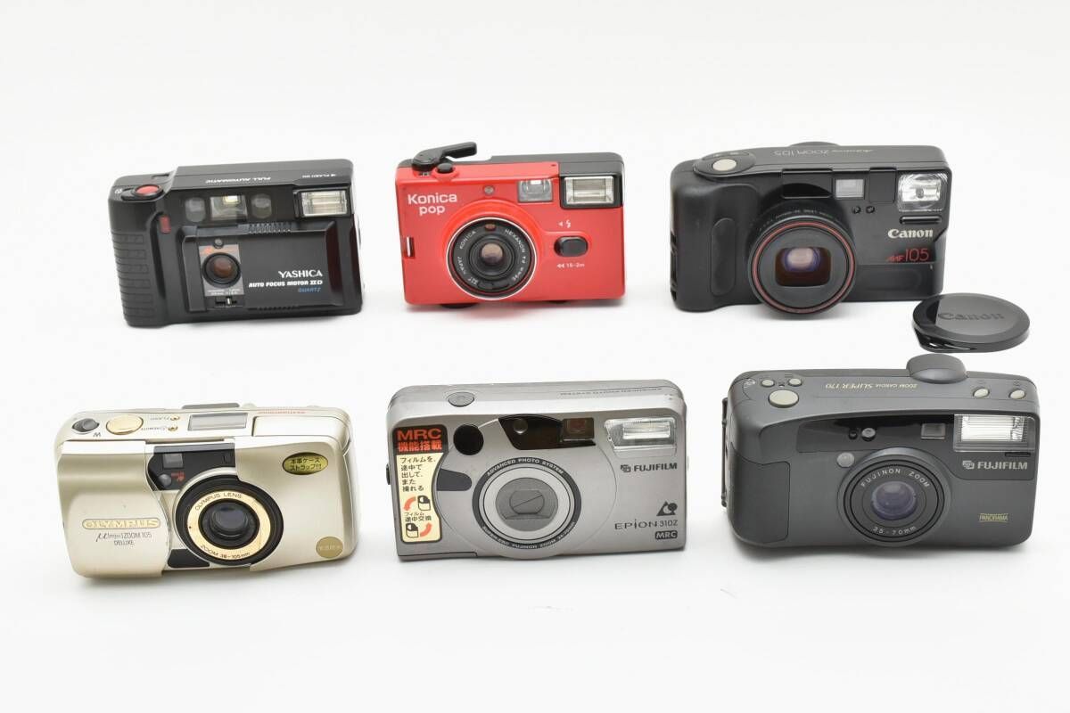 6個まとめ売り コンパクトフィルムカメラ L33 6467
