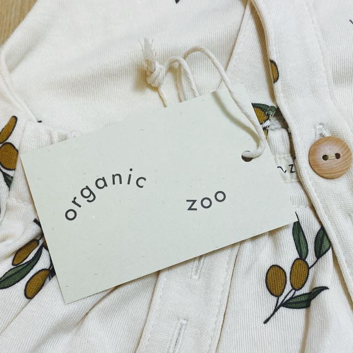 ❤️新品❤️organiczoo オーガニックズー オリーブ ロンパース 1歳