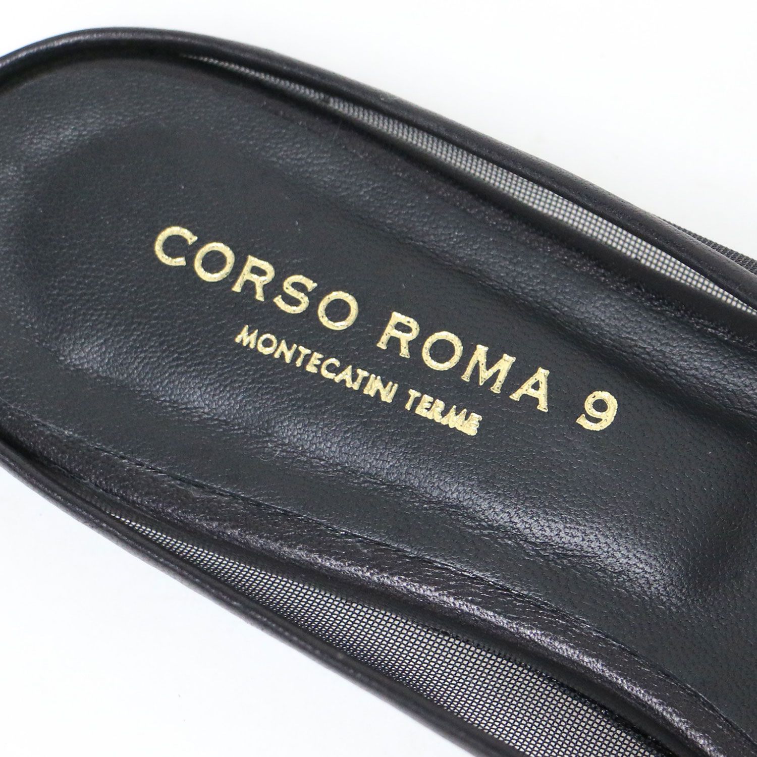 CORSO ROMA 9/コルソローマ 別注 MESH FLAT ミュール CORSO ROMA 9/コルソローマ 別注 MESH FLAT ミュール - メルカリ