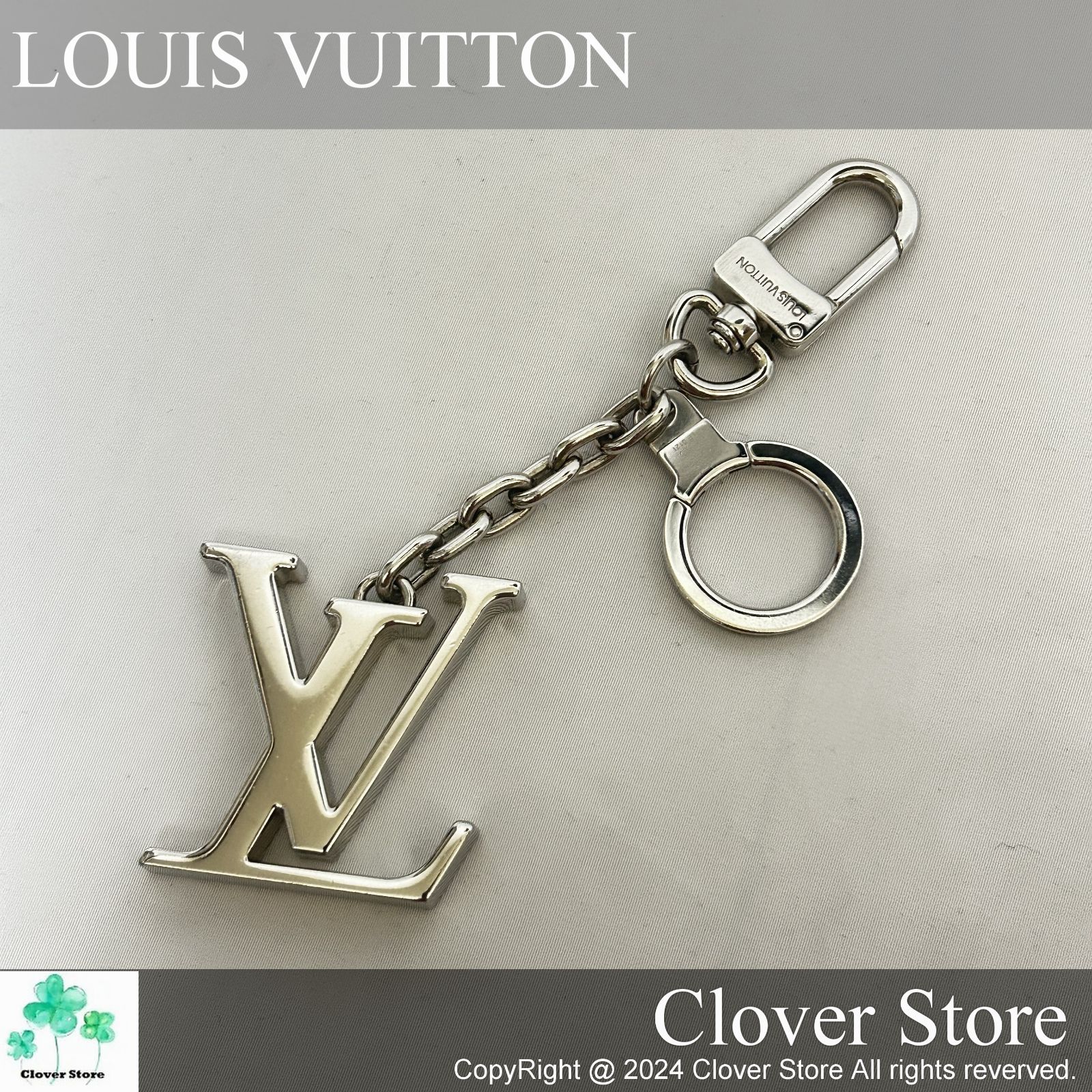 ルイ・ヴィトン ポルト クレ イニシャル LV チャーム 新品 ルイ