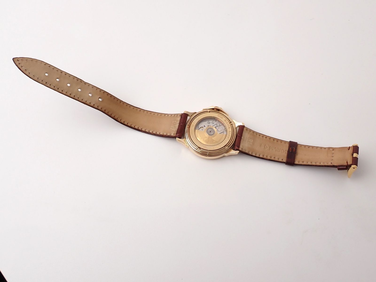 【開店記念セール！】 CORUM(コルム) リザーブ ド マルシェ 73.109.56 YG/革 AT コルム