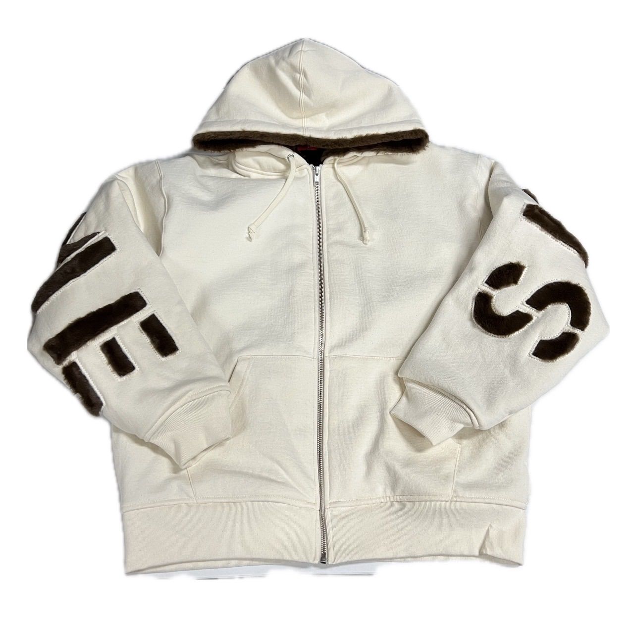 68. Supreme 22AW Faux Fur Lined Zip Up Hooded Sweat Shirts Sサイズ 【併売品】