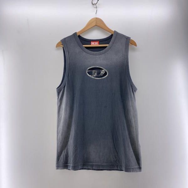 中古】DIESEL T-BRICO フェードタンクトップ ブラック サイズM A13601