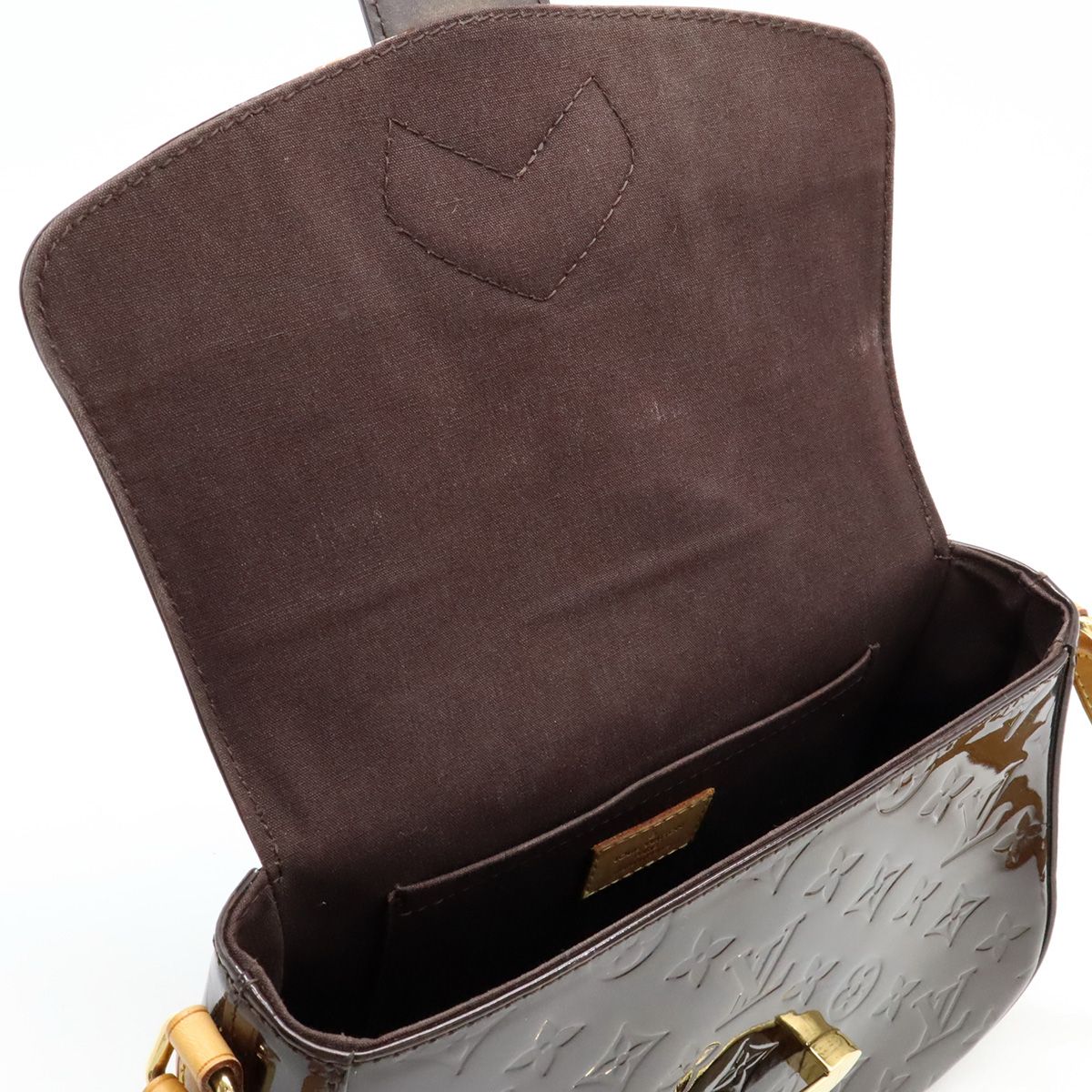 LOUIS VUITTON ルイ ヴィトン モノグラムヴェルニ ベルフラワー