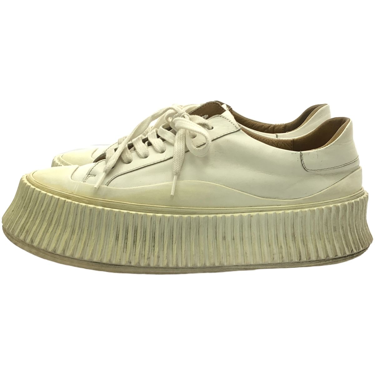 JIL SANDER ジルサンダー プラットフォームスニーカー JS32108A