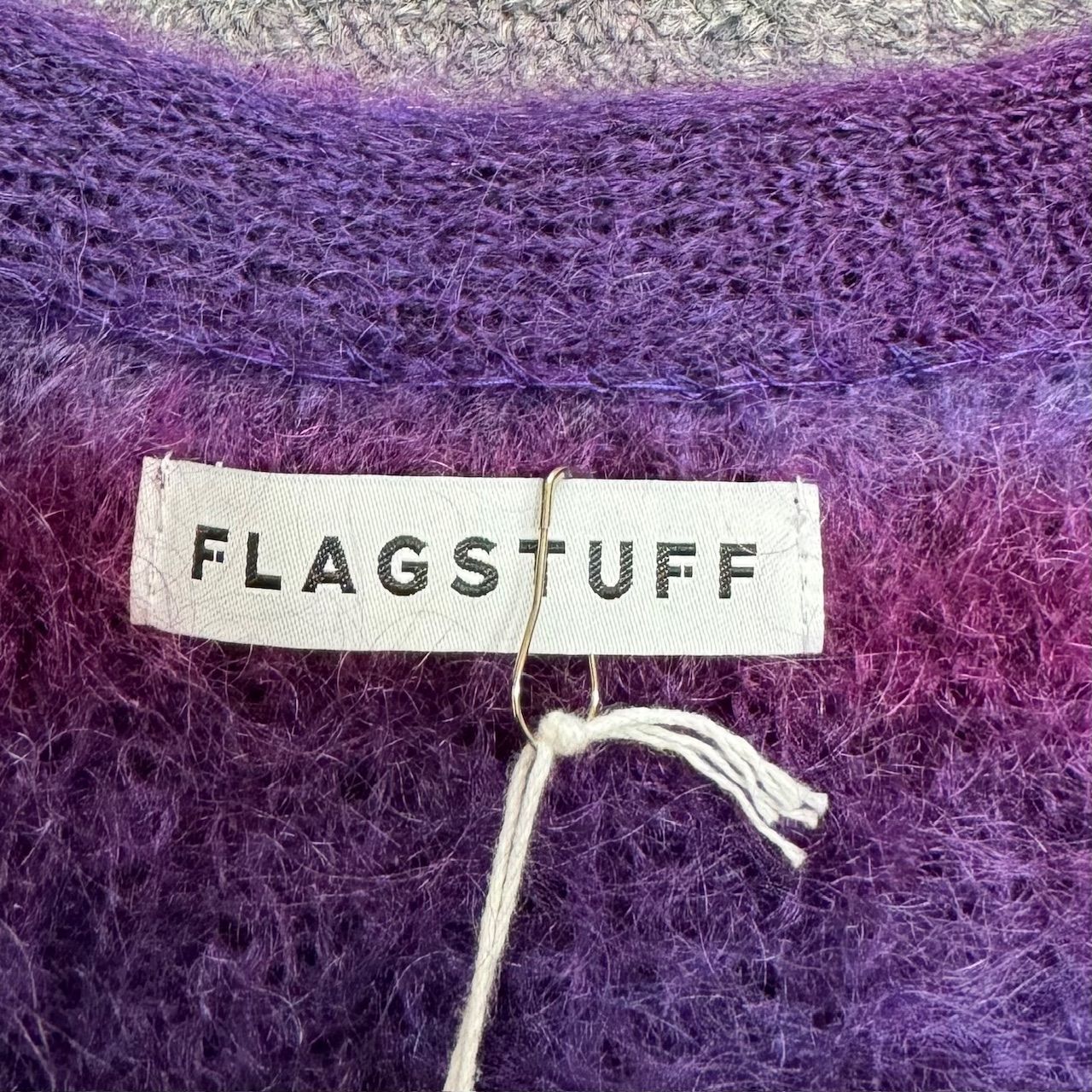 定価35200円 未使用 FLAGSTUFF 23SS MOHAIR CARDIGAN モヘアニット 
