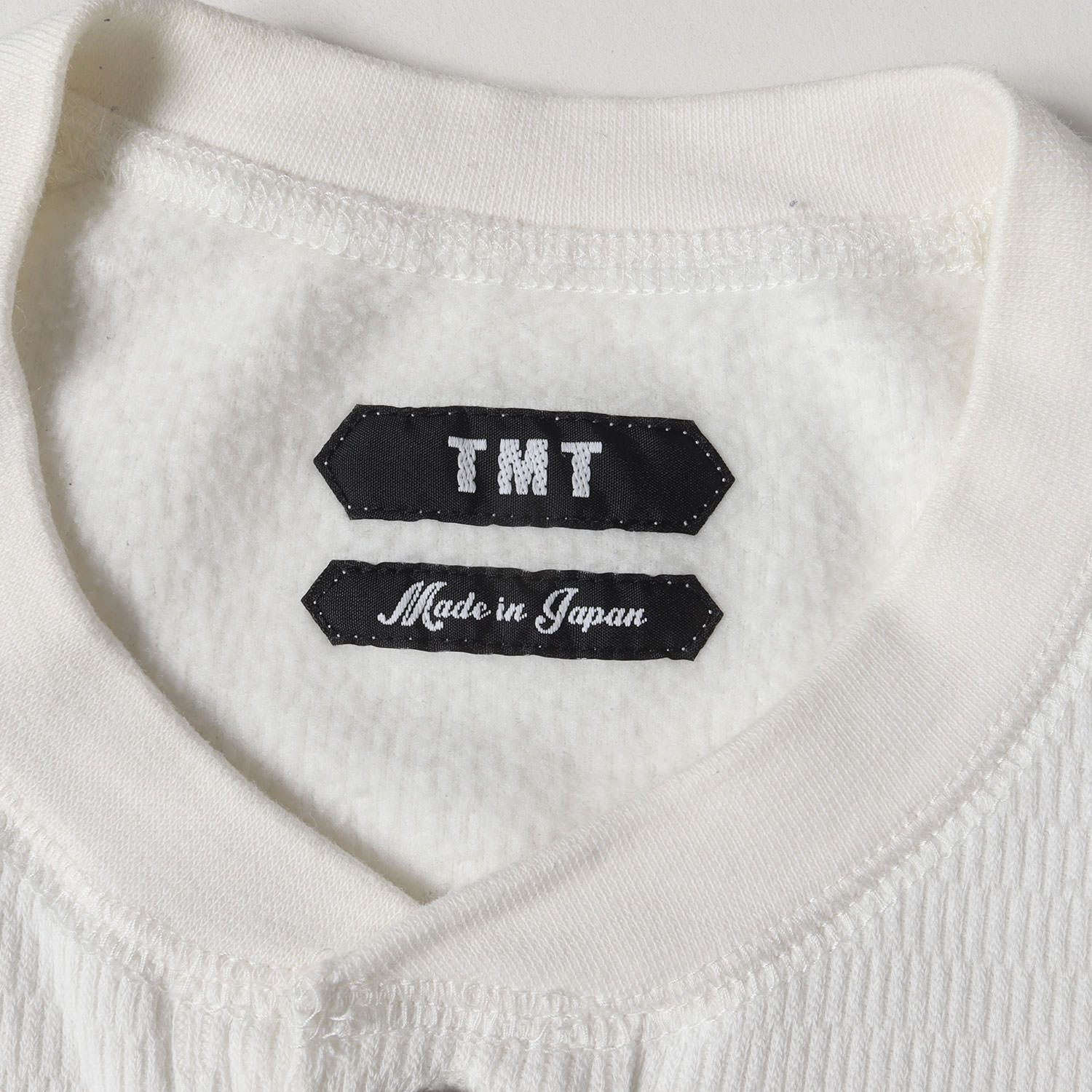 TMT Tシャツ サイズ:S 20AW 裏地起毛サーマル ヘンリーネック ロングスリーブTシャツ BOMBER HEAT THERMAL L/SL  HENLEY-NECK SHIRTS ホワイト 白 トップス カットソー 長袖【メンズ】 - 激安オンラインショッピング