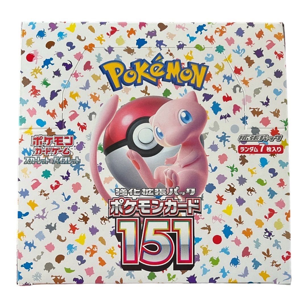 ポケモンカード スカーレット＆バイオレット強化拡張パック 151 1BOX